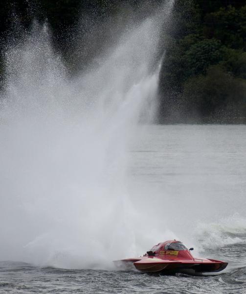 Fair Warning (NZ) third at the GP Hydroplane World Championship. 